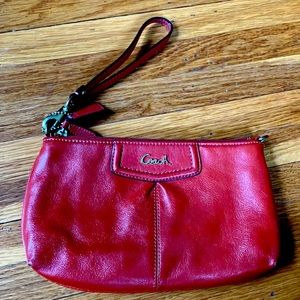 Coach leather bag